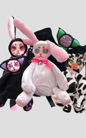 Mochila plushie blush